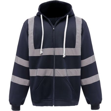 Sweat-shirt zippé capuche