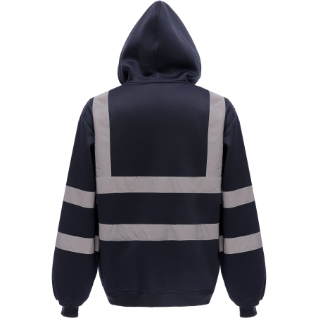 Sweat-shirt zippé capuche