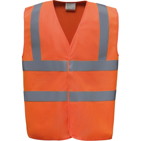 Gilet haute visibilité, LSF (chaleur et flamme) & antistatique