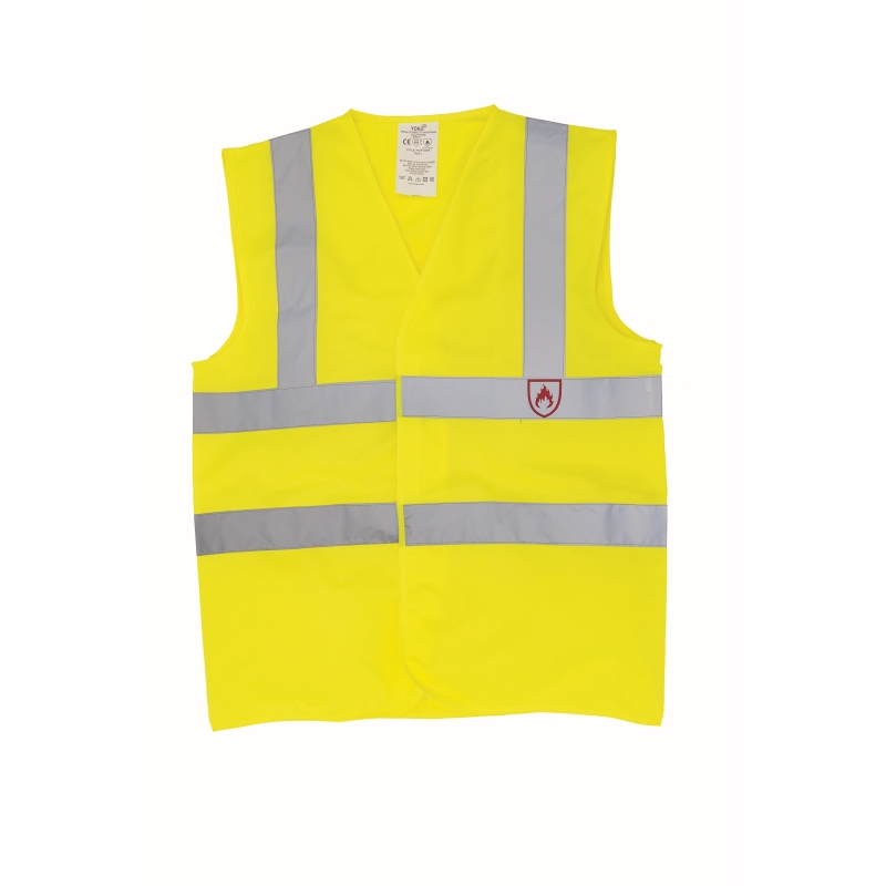 Gilet haute visibilité & LSF (chaleur et flamme)