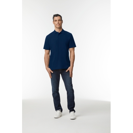 Polo Homme Softstyle Double Piqué