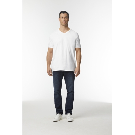 T-shirt homme col v Softstyle