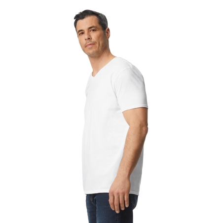 T-shirt homme col v Softstyle