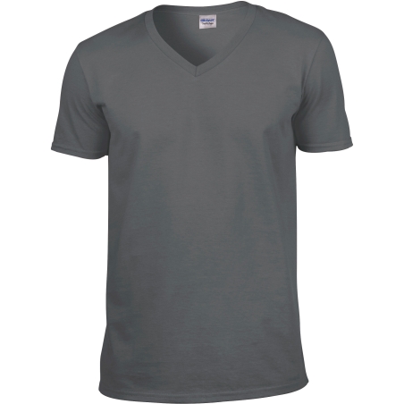 T-shirt homme col v Softstyle