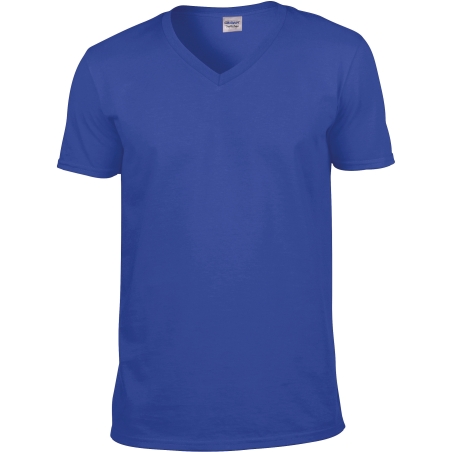 T-shirt homme col v Softstyle