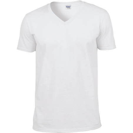 T-shirt homme col v Softstyle