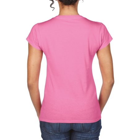 T-shirt femme col v Softstyle