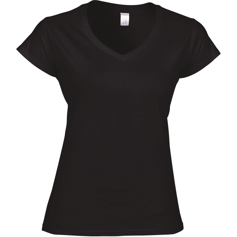 T-shirt femme col v Softstyle