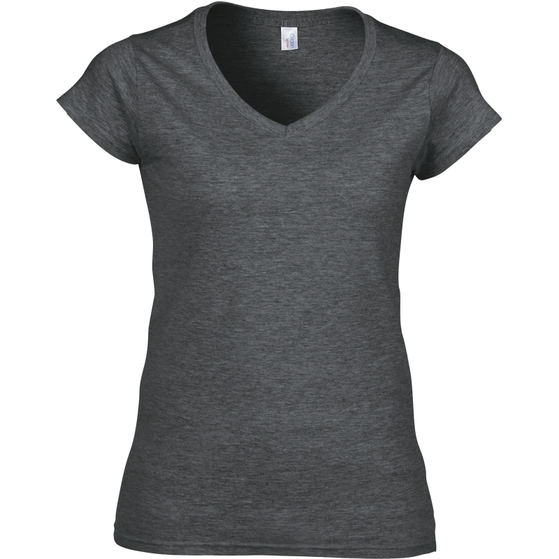 T-shirt femme col v Softstyle