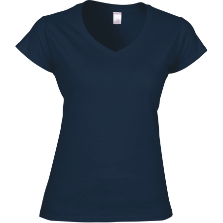 T-shirt femme col v Softstyle