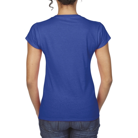 T-shirt femme col v Softstyle