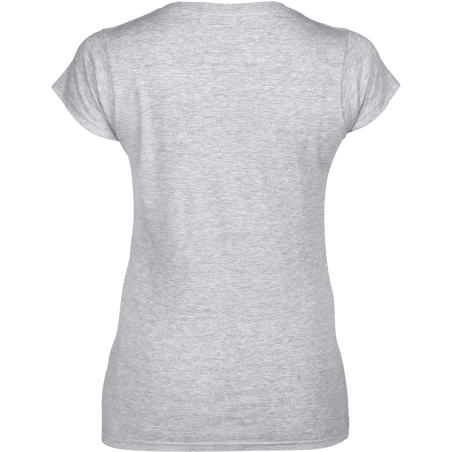 T-shirt femme col v Softstyle