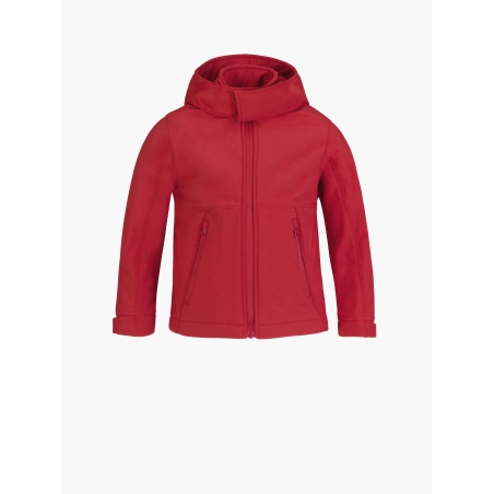 Veste softshell capuche enfant