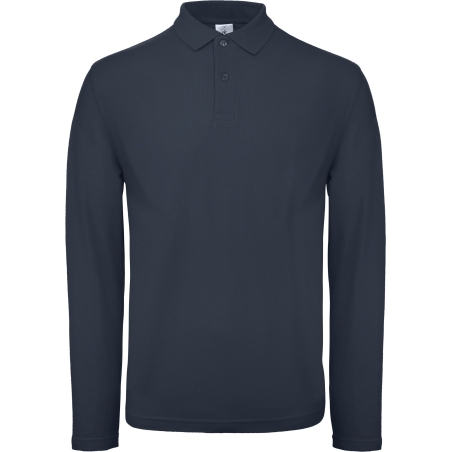 Polo homme ID.001 manches longues