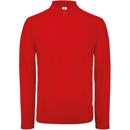 Polo homme ID.001 manches longues