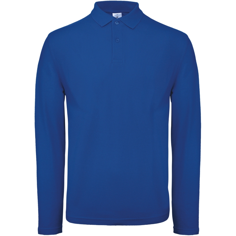 Polo homme ID.001 manches longues