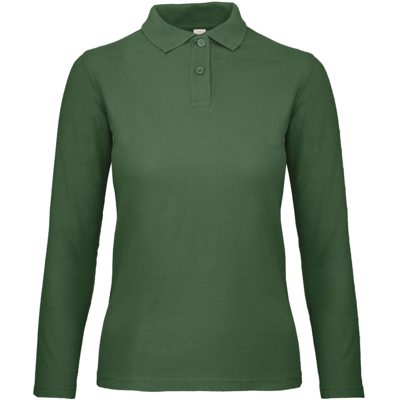 Polo femme ID.001 manches longues