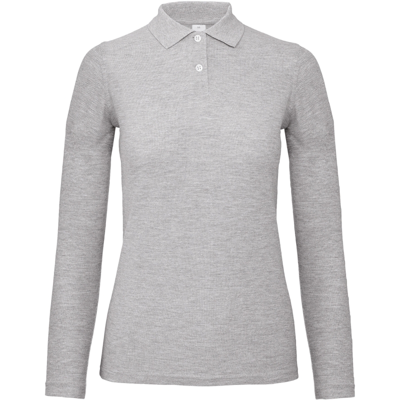 Polo femme ID.001 manches longues