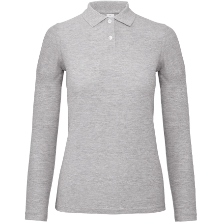 Polo femme ID.001 manches longues