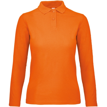 Polo femme ID.001 manches longues