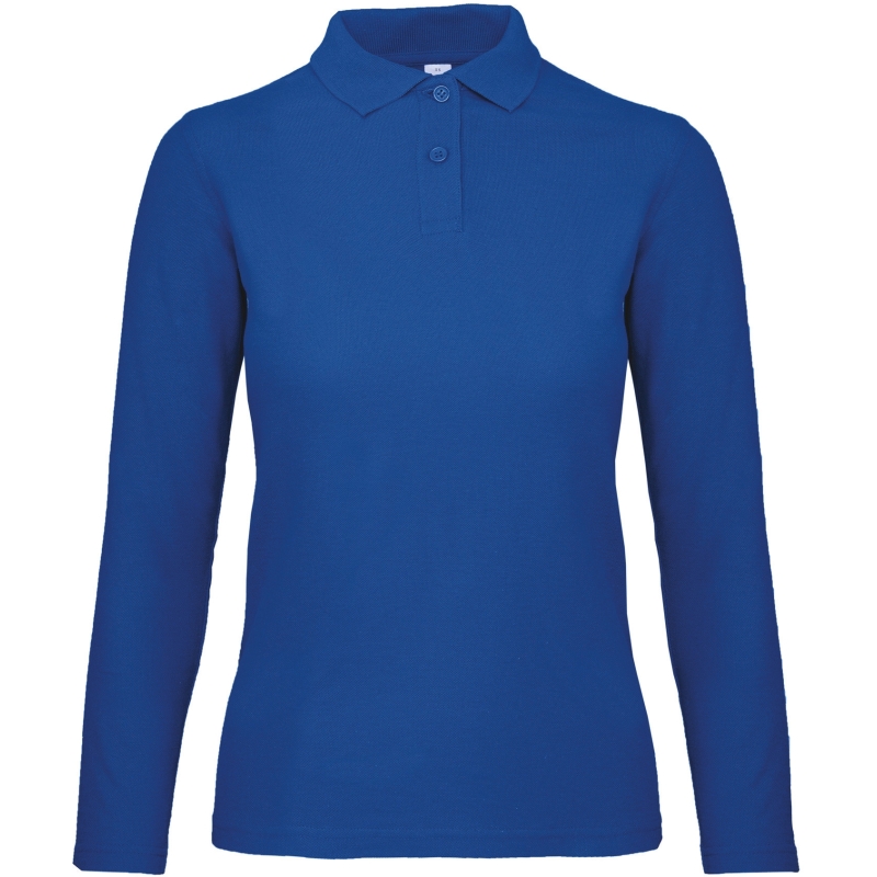 Polo femme ID.001 manches longues