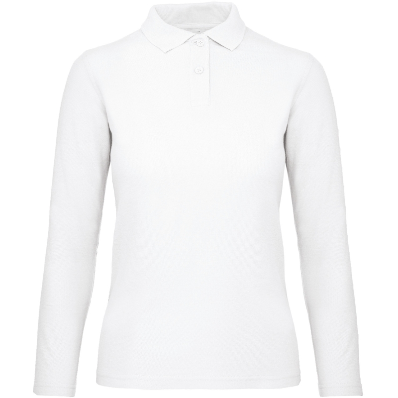 Polo femme ID.001 manches longues