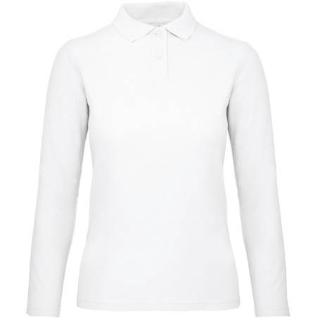 Polo femme ID.001 manches longues