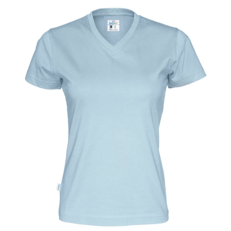 T-shirt SS V-neck Lady Cottover