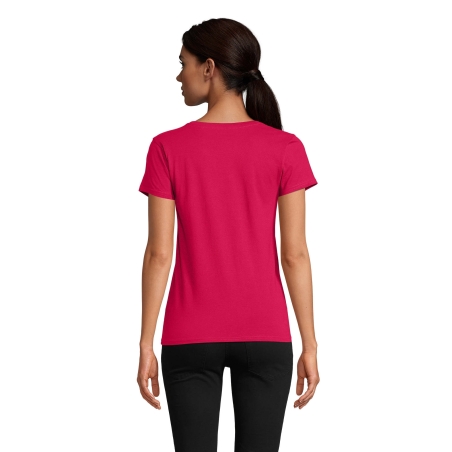 TEE-SHIRT FEMME JERSEY COL ROND AJUSTÉ