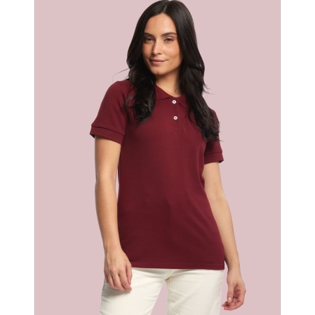 Polo Manches Courtes Femme Made in France