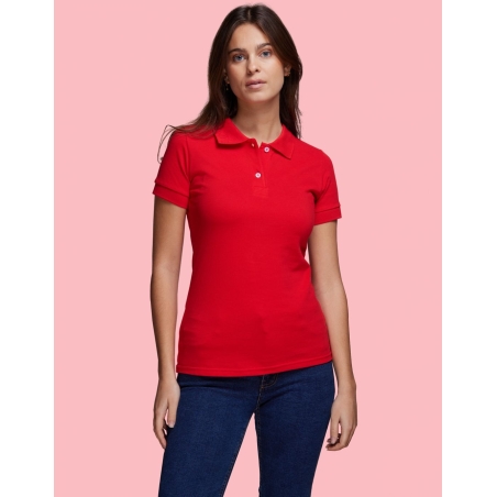 Polo Manches Courtes Femme Made in France