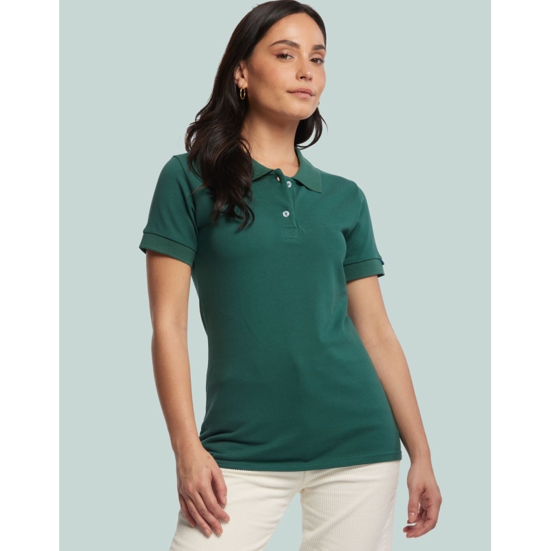 Polo Manches Courtes Femme Made in France