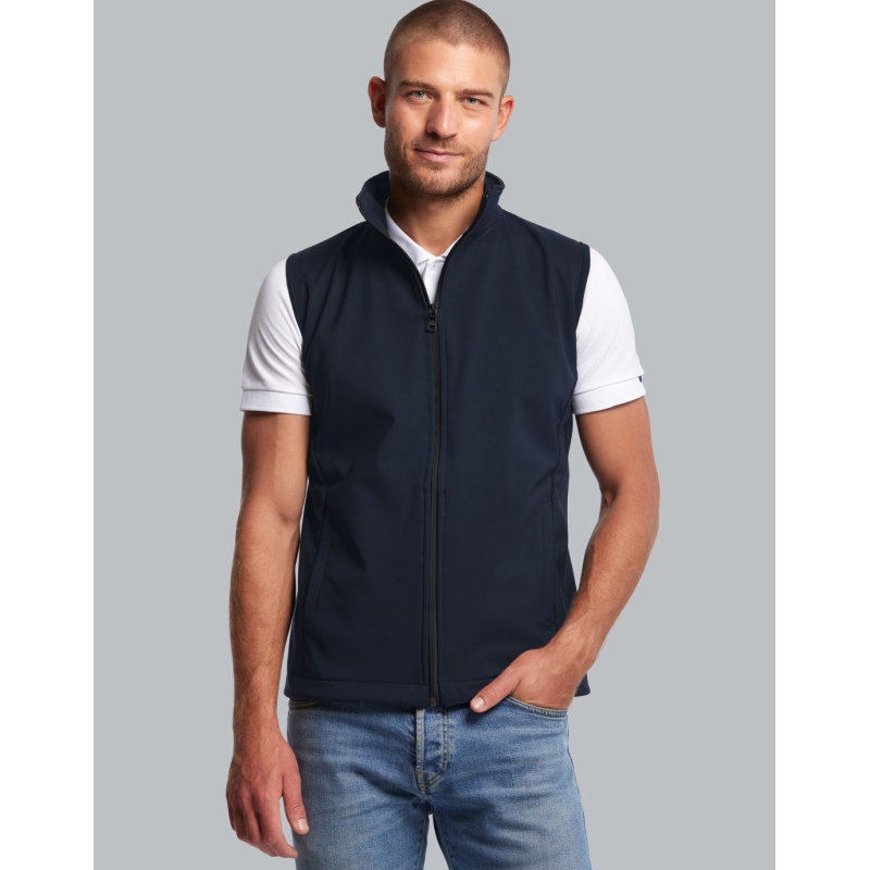 Bodywarmer softshell Homme Made in France