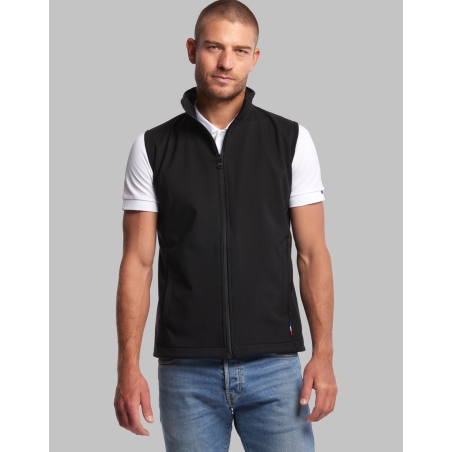 Bodywarmer softshell Homme Made in France