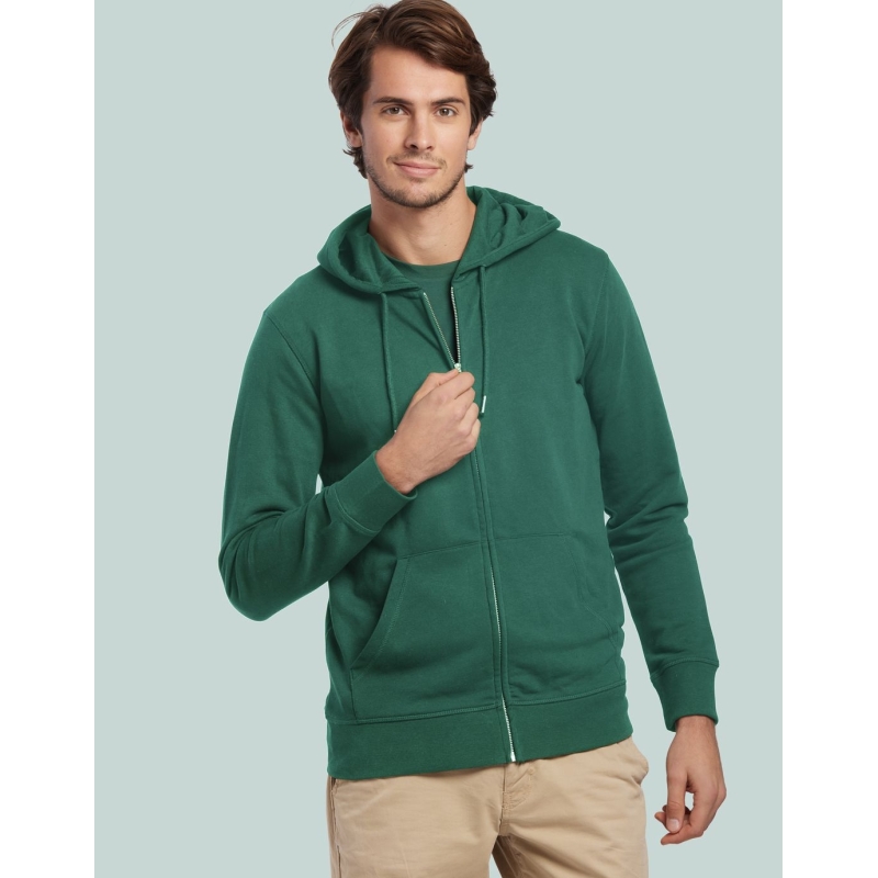 Hoodie Zippé Unisexe coton bio Made in France