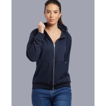 Hoodie Zippé Unisexe coton bio Made in France