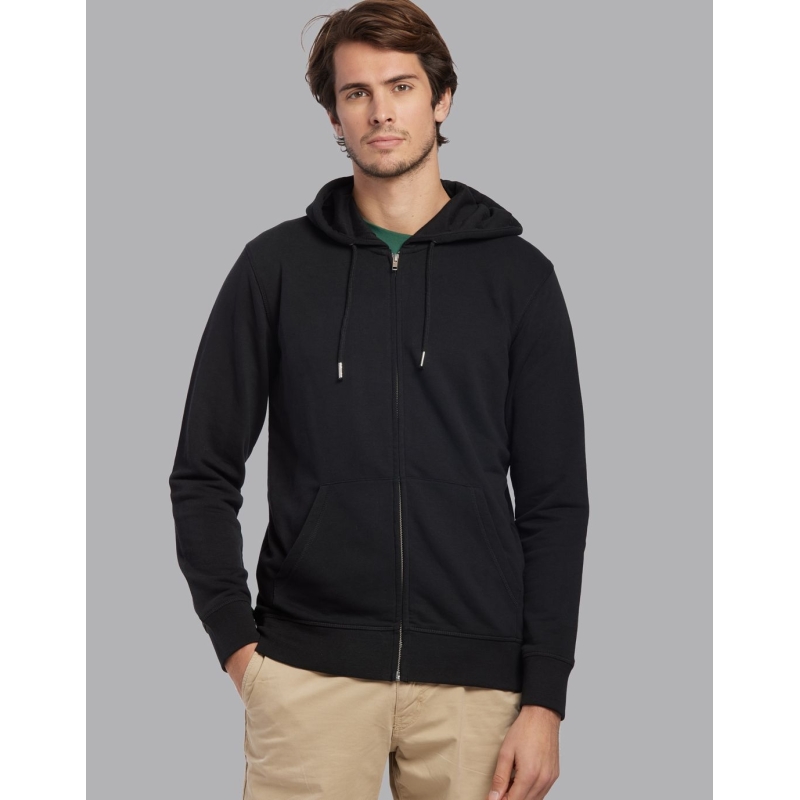 Hoodie Zippé Unisexe coton bio Made in France