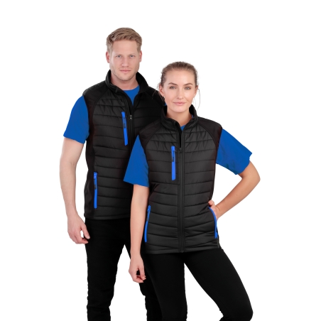 Gilet softshell rembourré black compass recyclé