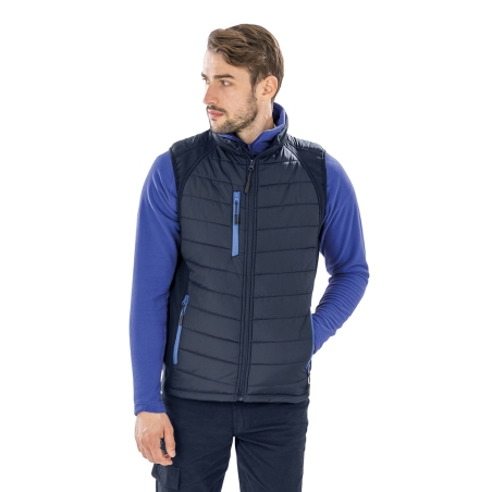 Gilet softshell rembourré black compass recyclé