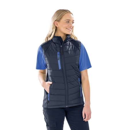 Gilet softshell rembourré black compass recyclé