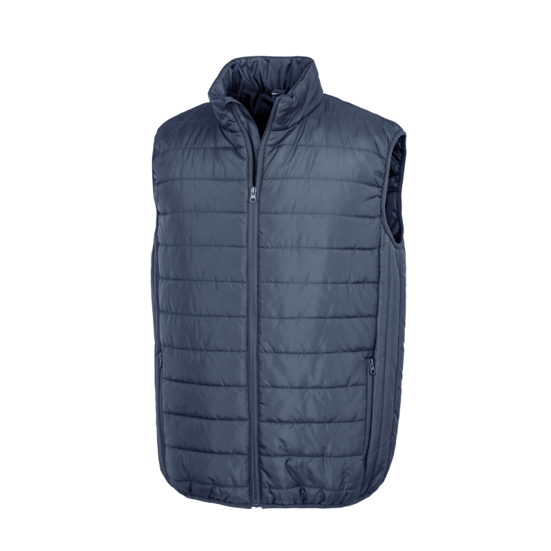 Bodywarmer recyclé et matelassé Core