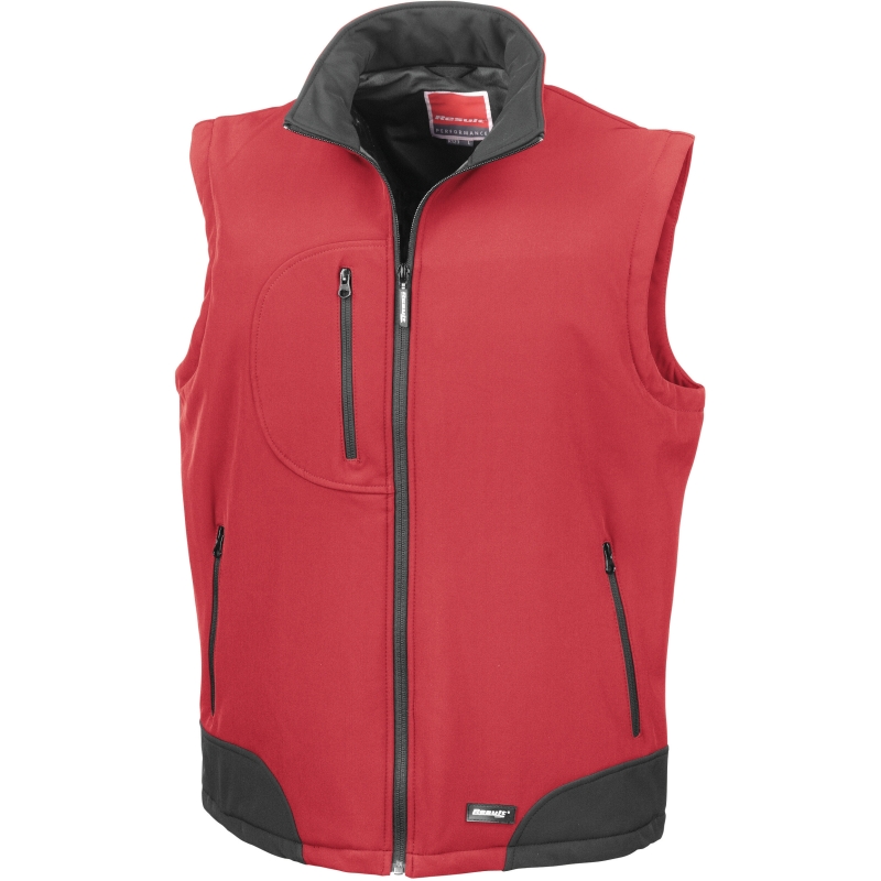 Bodywarmer softshell