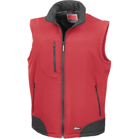 Bodywarmer softshell