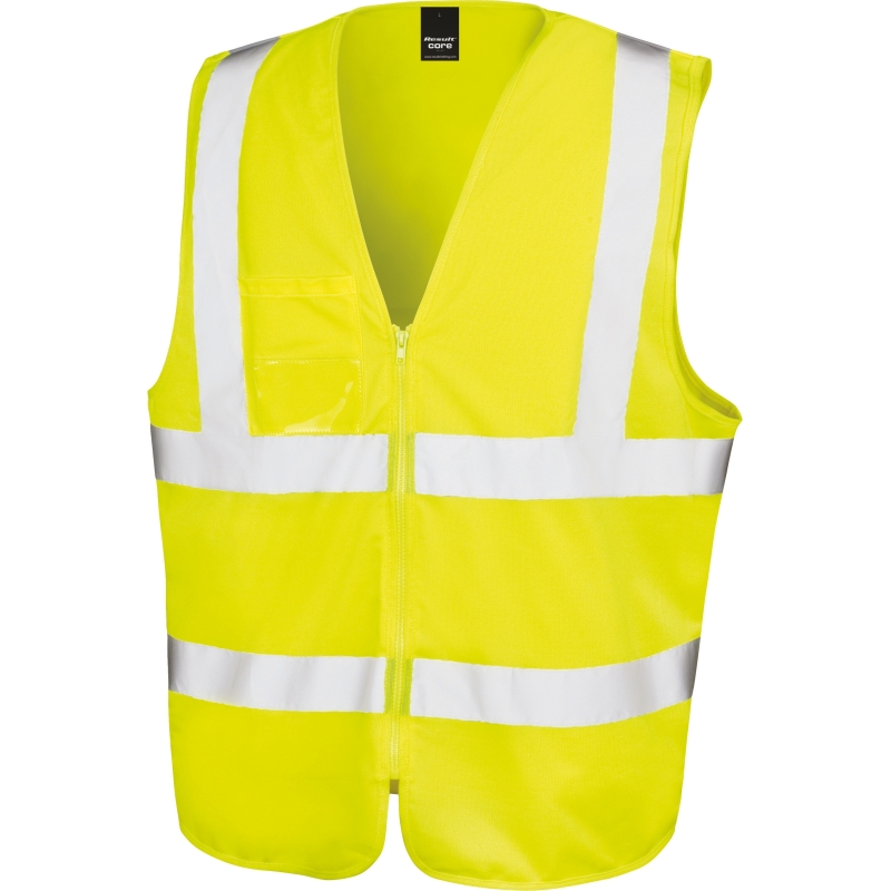 Gilet de sécurité zippé