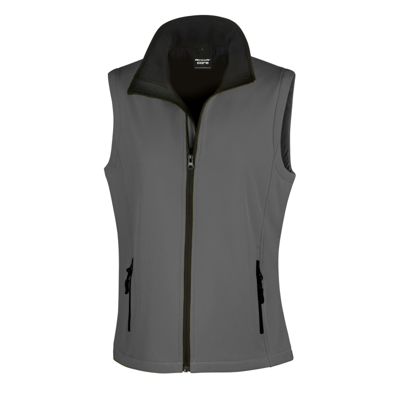 Bodywarmer Softshell Femme Printable