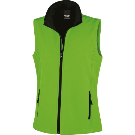 Bodywarmer Softshell Femme Printable