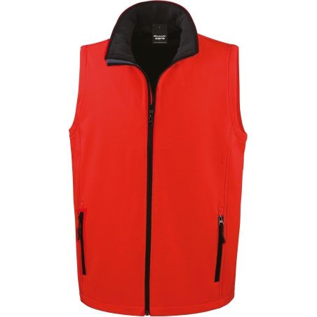 Bodywarmer Softshell Homme Printable