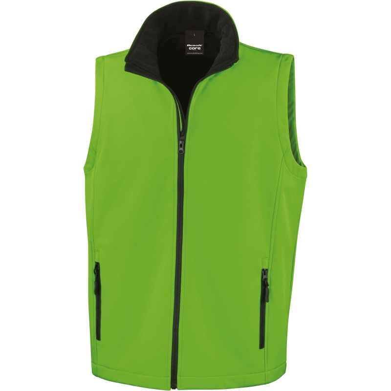 Bodywarmer Softshell Homme Printable