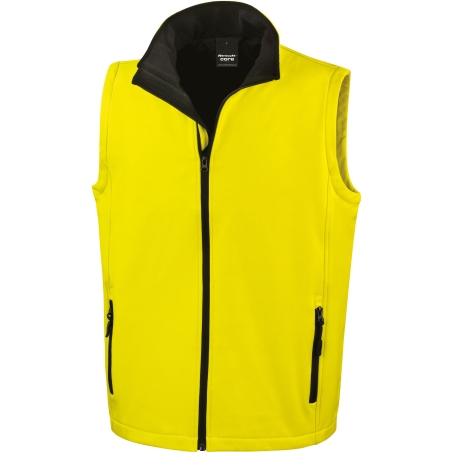 Bodywarmer Softshell Homme Printable