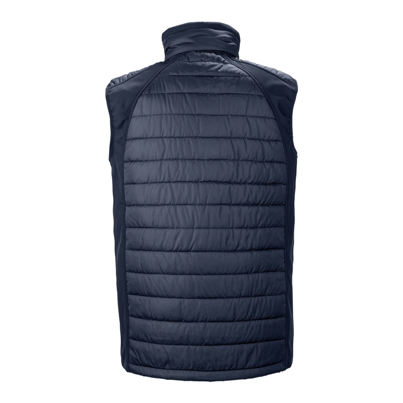 Gilet softshell rembourré black compass recyclé